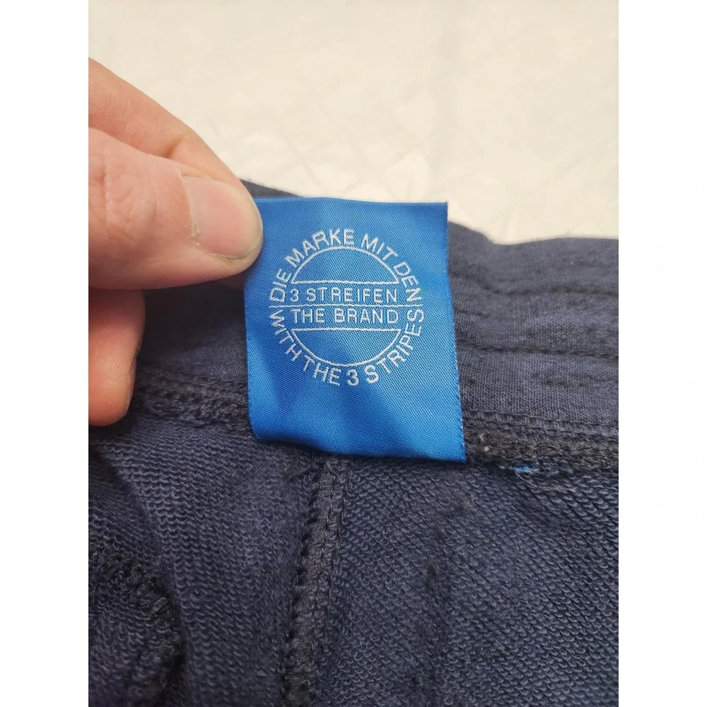Adidas Originals Pants Mens‎ 32 Blue French Terry Joggers Sweatpants AZ1211